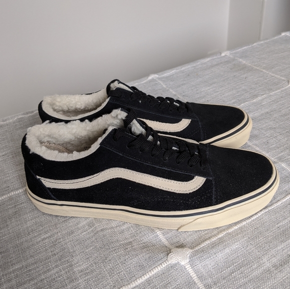 vans with sherpa lining
